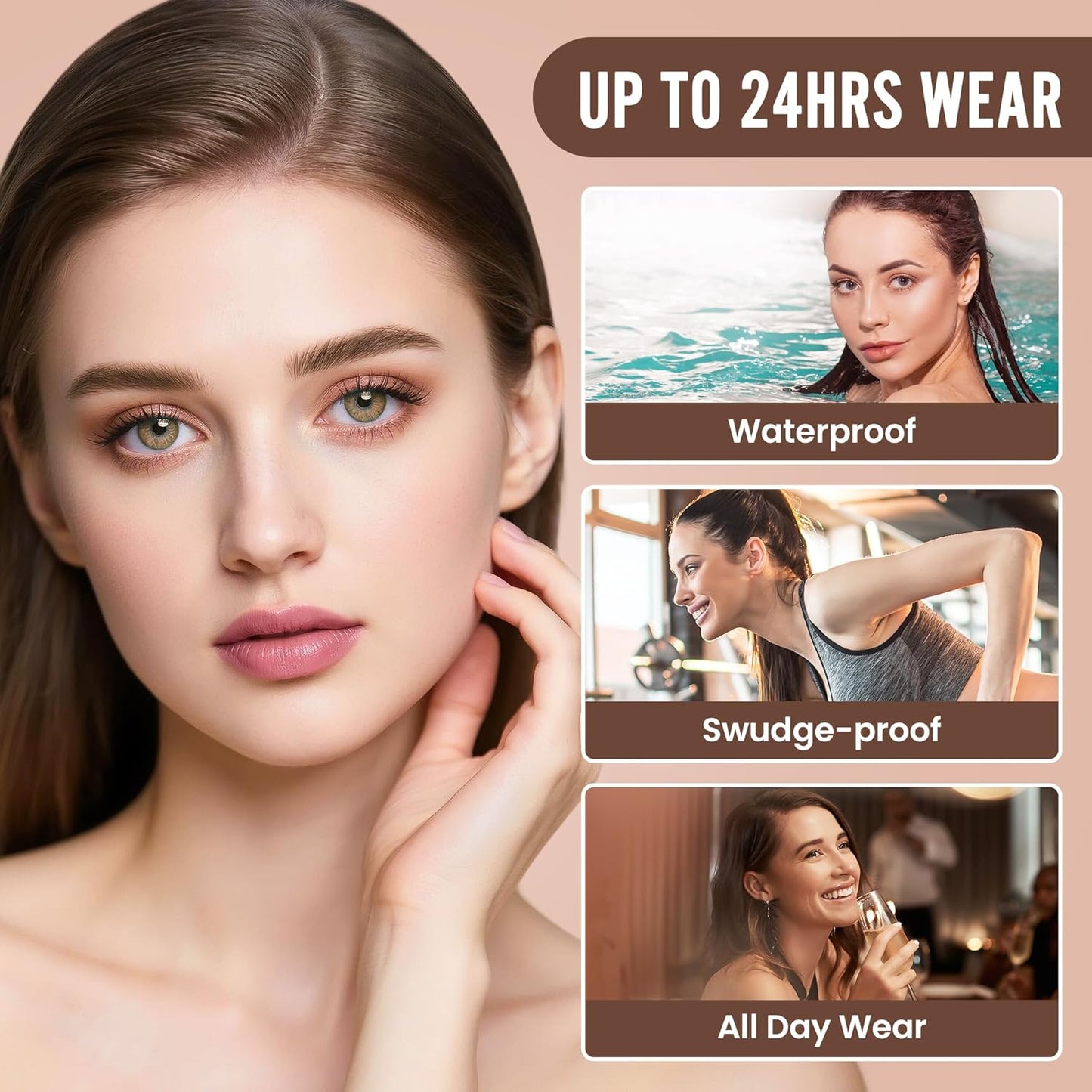 🧚‍♀️ 2025 Must-Have Brow Pen – Hair-Like & Long-Lasting!