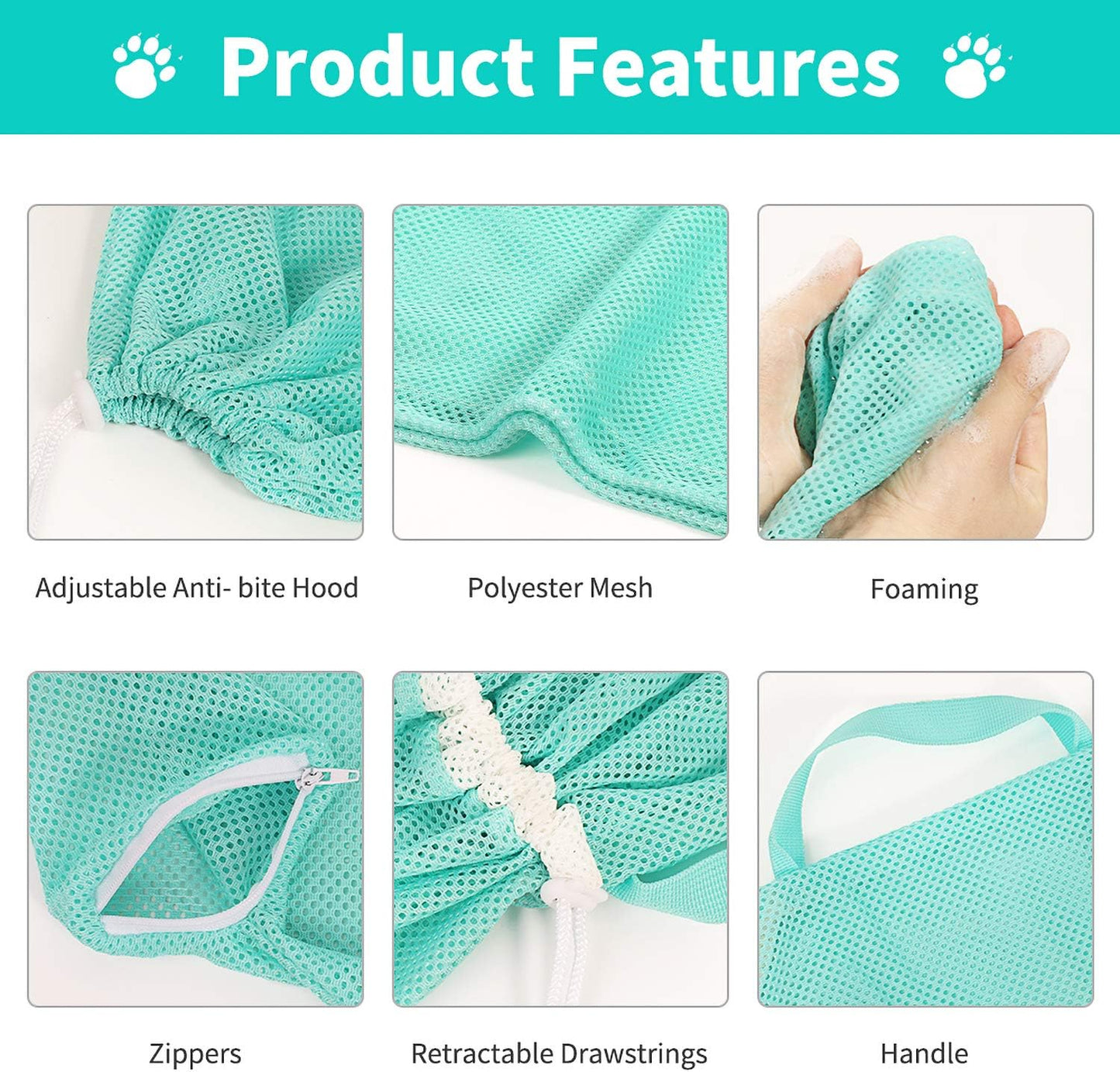 🧼 Bath Time Saver! Anti-Bite Cat Restraint Bag ✂️🐱