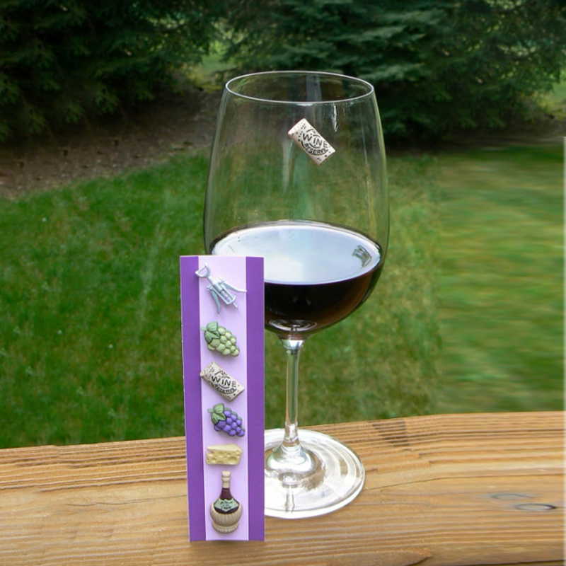 🥂 Magnetic wine glass accessories