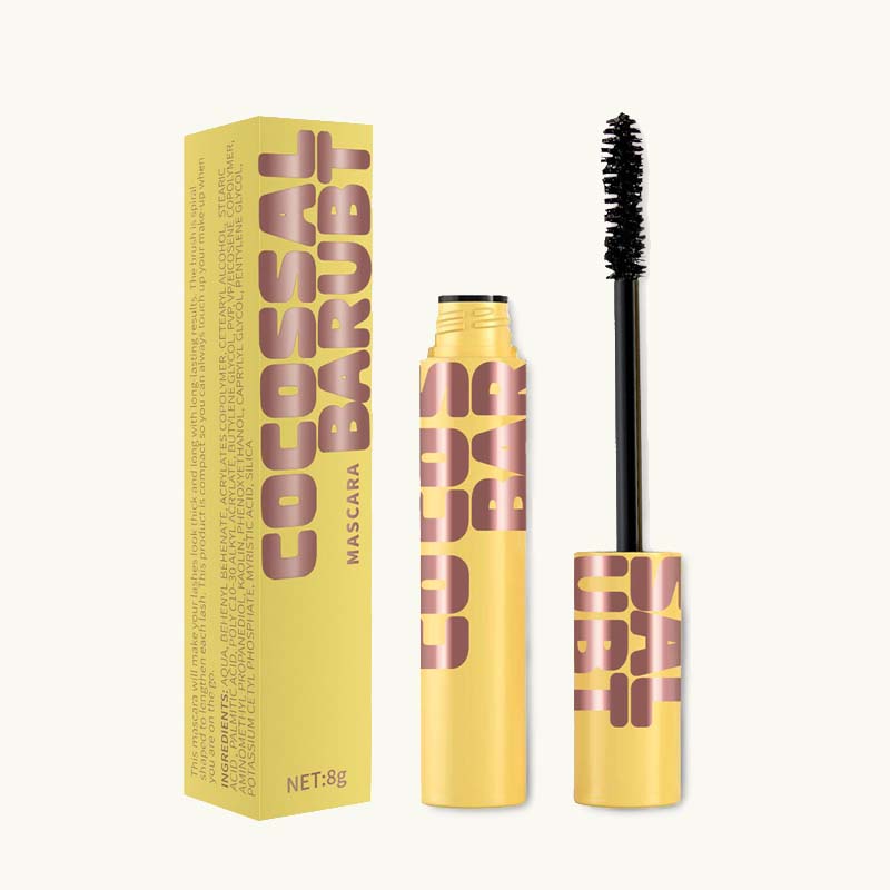 🌸 Bubble Mascara｜Thick and curled, one stroke for vibrant color!