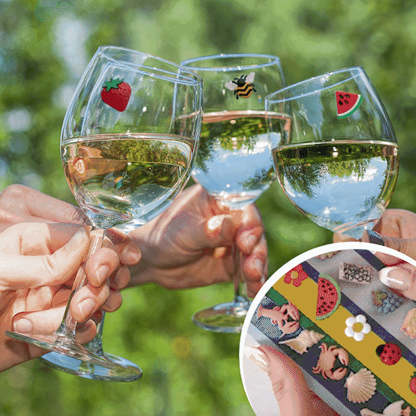 🥂 Magnetic wine glass accessories