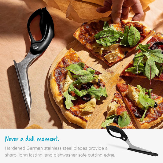 🔥 Best-Selling 2-in-1 Pizza Cutter + Server Combo!