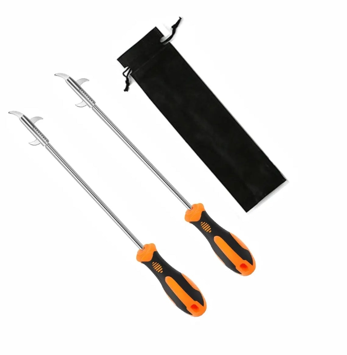 Multi-functional tire cleaning hook
