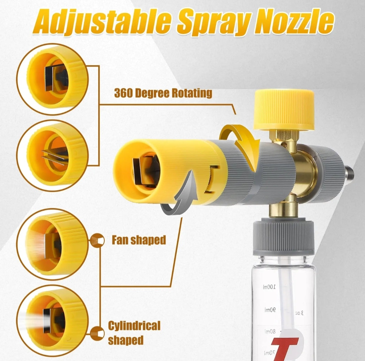 🚿Dual Wand Foam Cannon Pressure Washer
