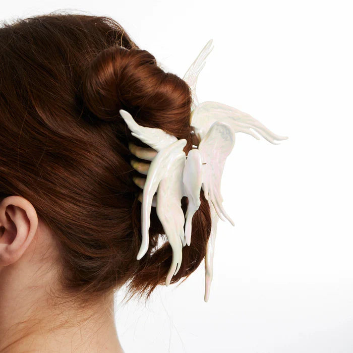 🖤 Edgy Chic! Rebel Angel Wings Hair Clip – Limited Stock! ⚡