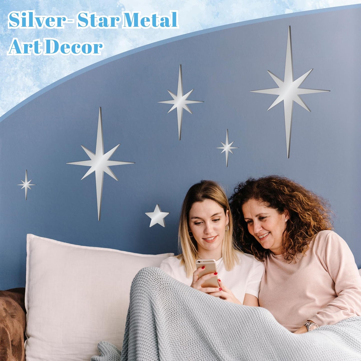 ✨ Mirror Star Wall Decals
