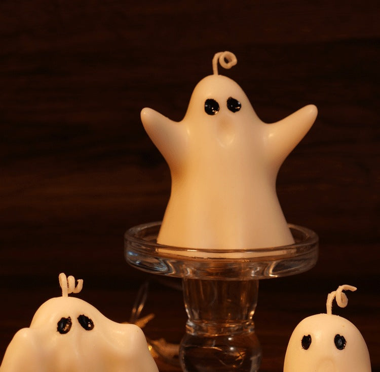 👻 Spooky & Sweet! Halloween Ghost Candles Are Here! 🕯️🎃
