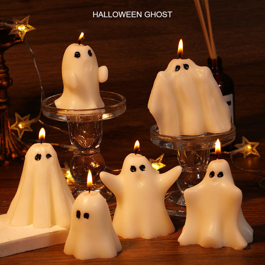 👻 Spooky & Sweet! Halloween Ghost Candles Are Here! 🕯️🎃