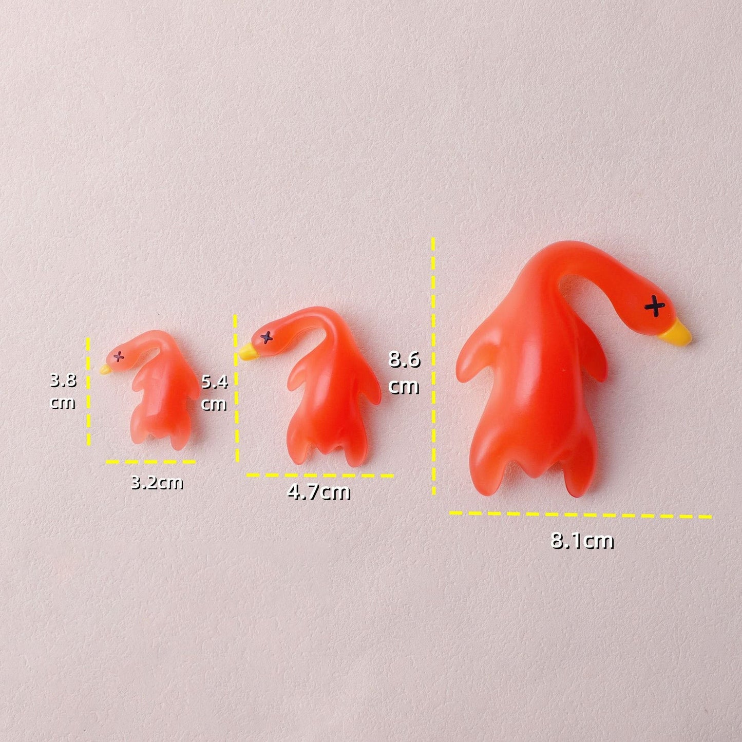 Hot Sale! UV Color-Changing Duck Pendant Funny Car Decoration 🦆🌈