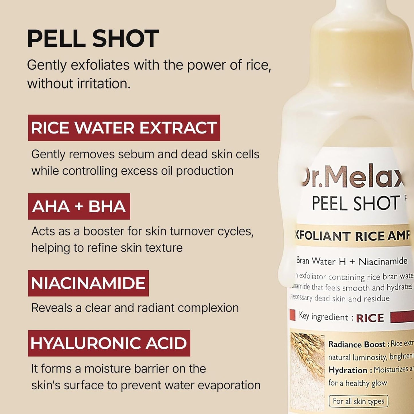 💖 Summer Must-Have! Soft Peel Ampoule – Dead Skin Be Gone! 🧼