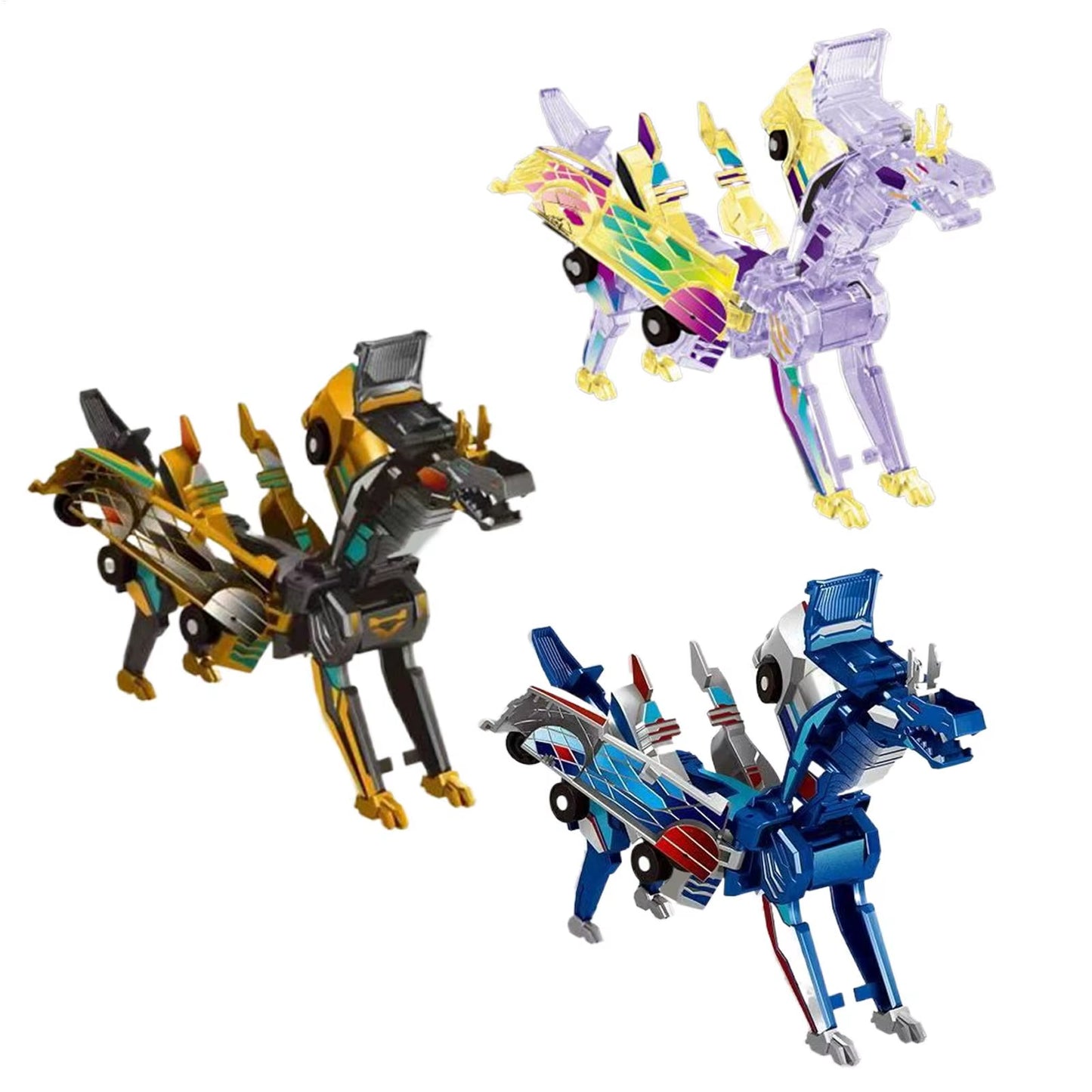 2025 New product 💥 Collision Transforming Dinosaur Car Toy