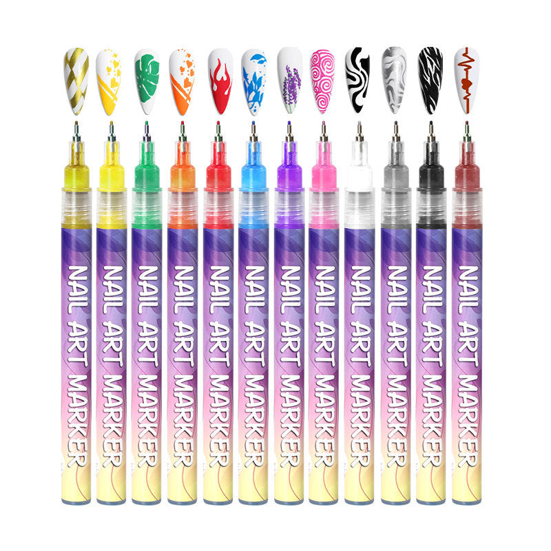 Fine Tips 3D Nail Art Pens