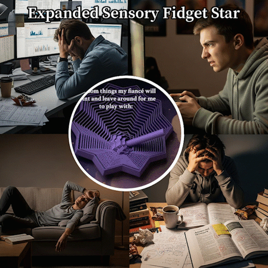 💠 Expanded Sensory Fidget Star