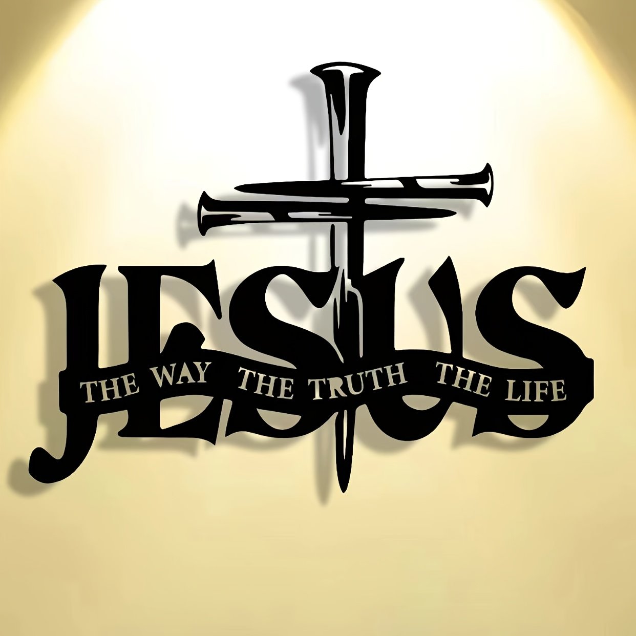 🔥Jesus & Cross Design Wall Art - ⌛Limited Handmade Series