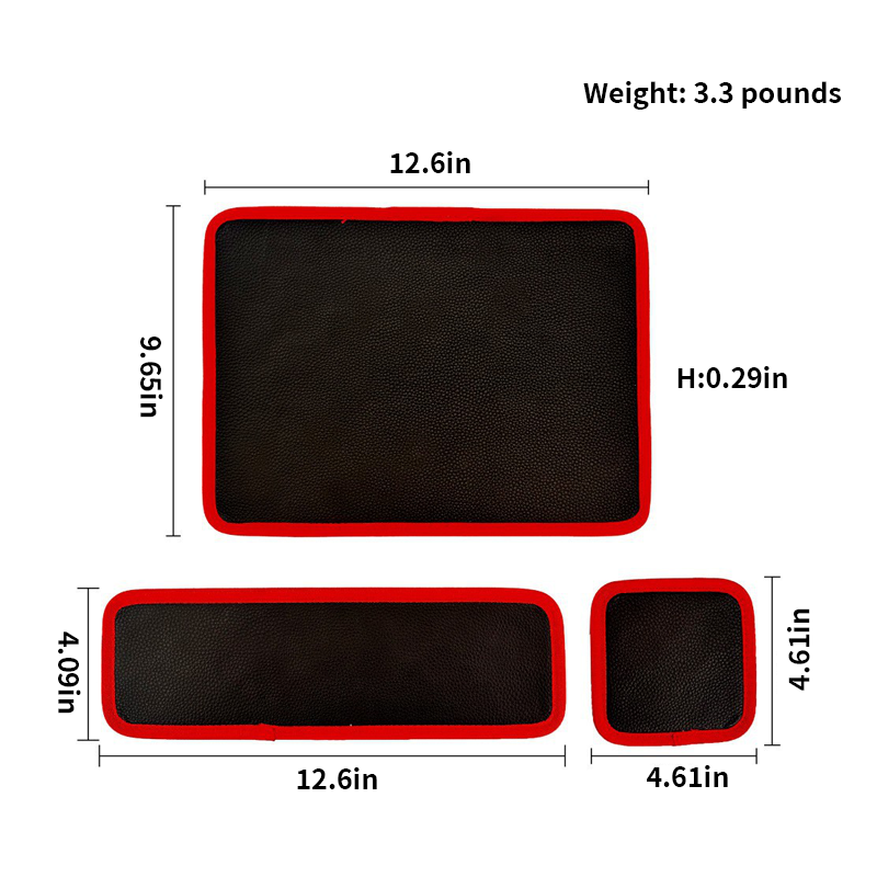 🧲 Double-sided Magnetic Leather Pad
